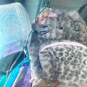 Cat purse backpack & matching purse